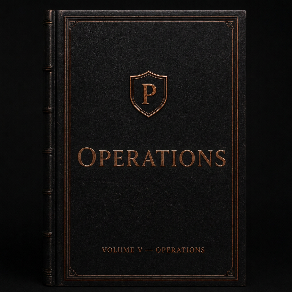 Operations professional playbook cover
